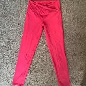 DSG leggings, pink, size small